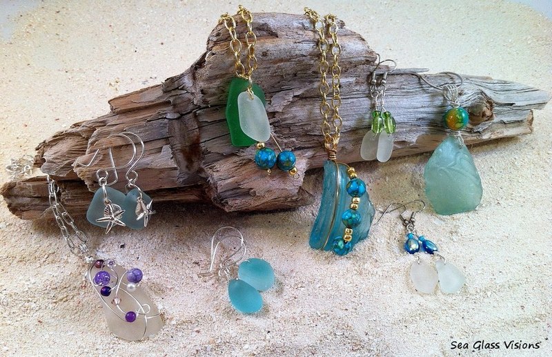 My Sea Glass Jewelry Creations
